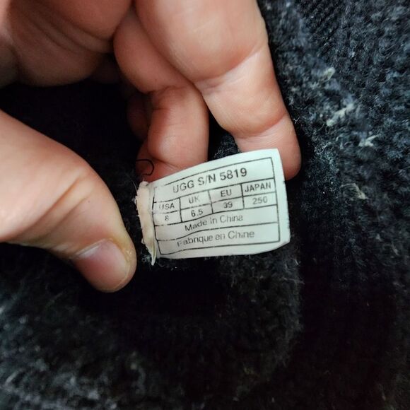 UGG Australia Cardy Women's Classic Boots - Black, US 8 - Picture 6 of 6